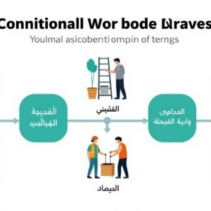 مخطط توضيحي لمراحل العمل مع مقاول عام الكويت من البداية إلى النهاية