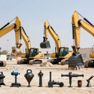 مجموعة متنوعة من معدات التكسير الحديثة المستخدمة في مواقع البناء مجموعة متنوعة من معدات التكسير الحديثة المستخدمة في مواقع البناء