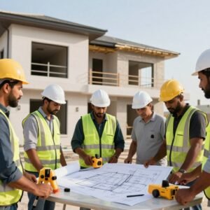 تصميم وتنفيذ مشاريع البناء