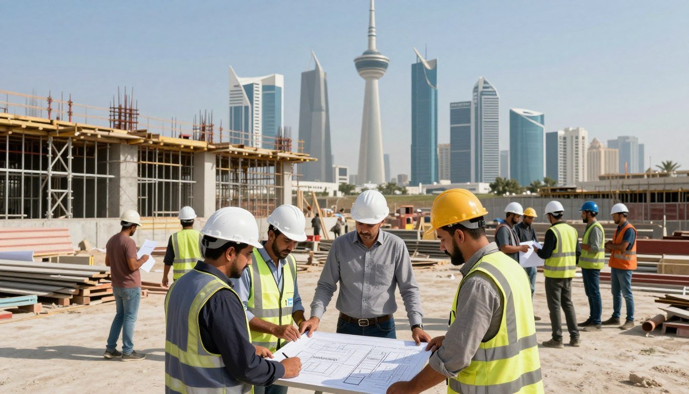 خدمات مقاول بناء الكويت