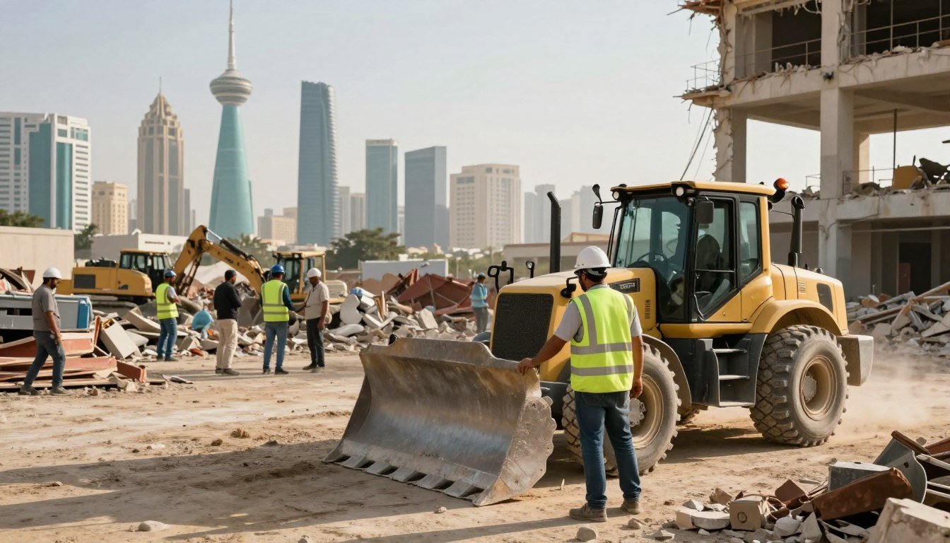 مقاول هدم وترحيل الكويت مقاول هدم وترحيل الكويت